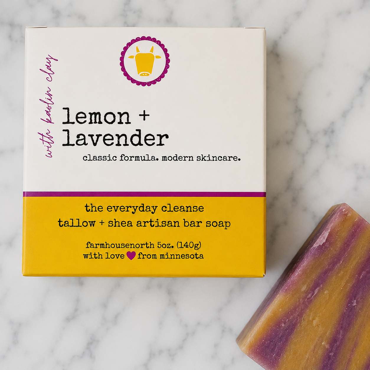 The Everyday Cleanse - Tallow and Shea bar soap