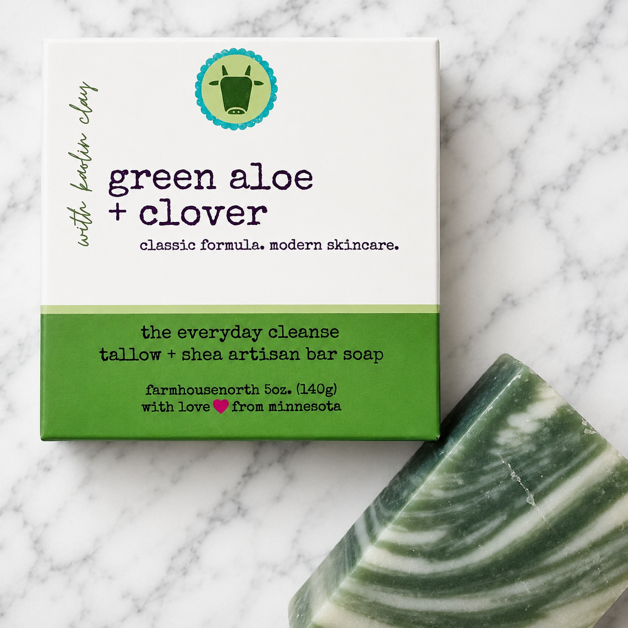 The Everyday Cleanse - Tallow and Shea bar soap