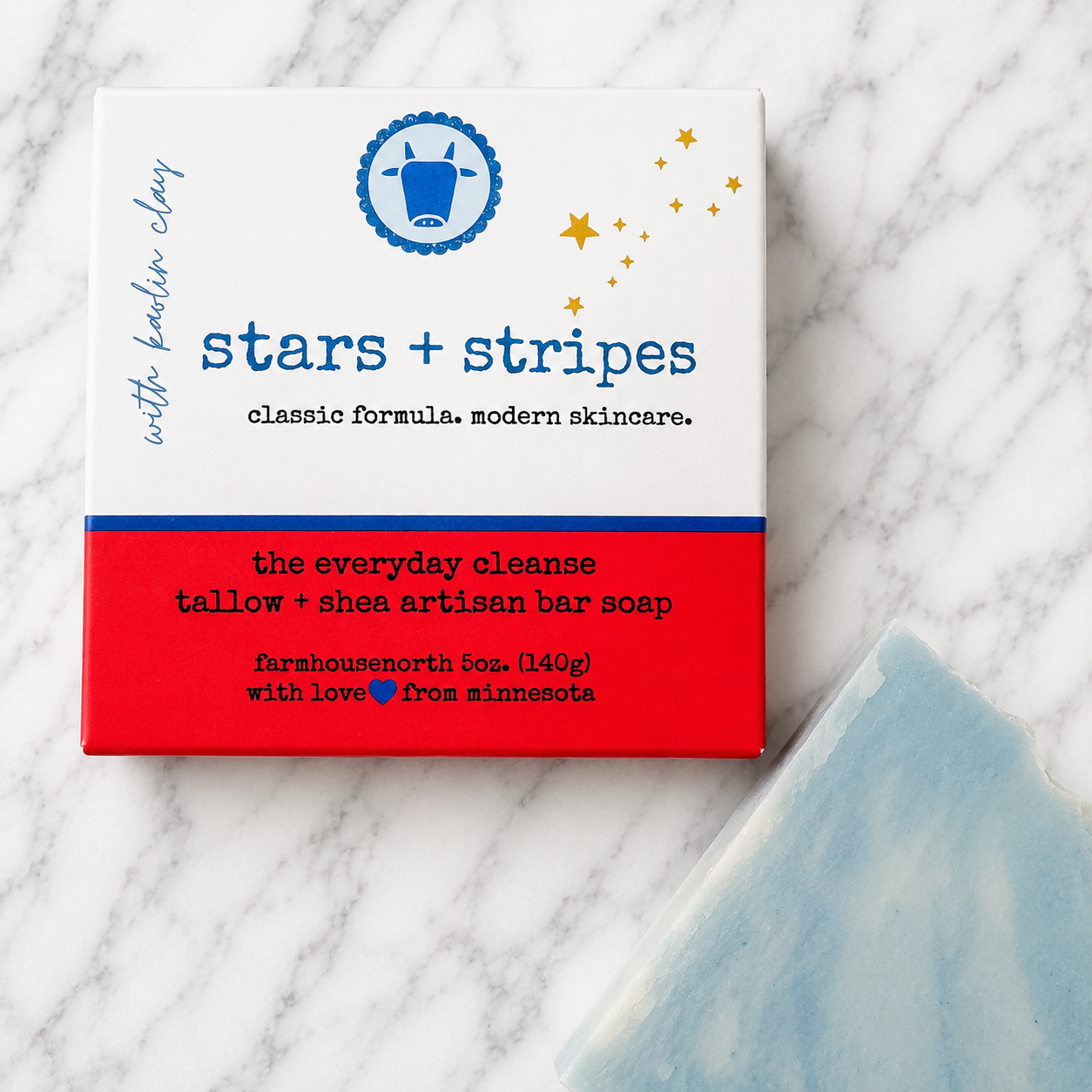 The Everyday Cleanse - Tallow and Shea bar soap