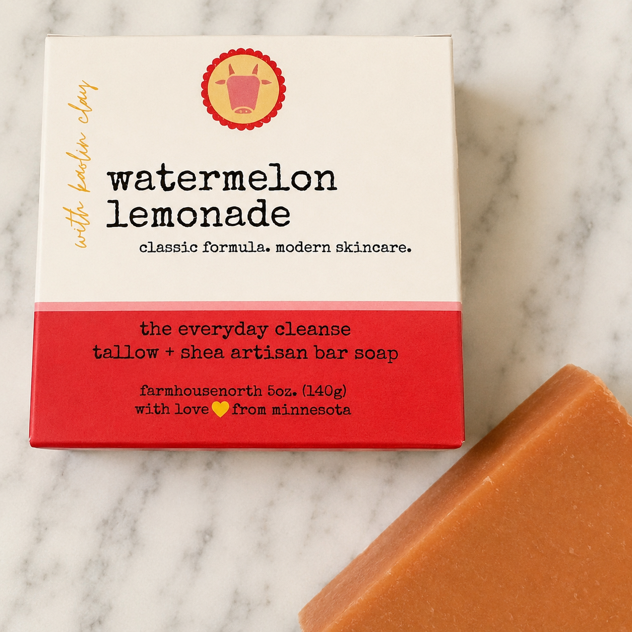 The Everyday Cleanse - Tallow and Shea bar soap