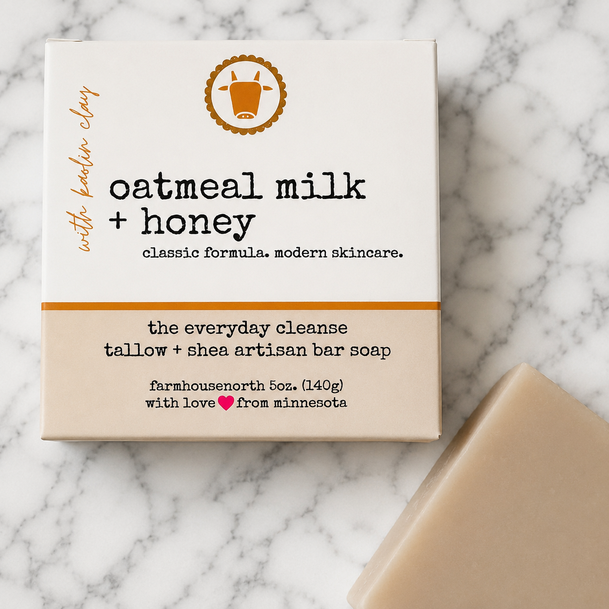 The Everyday Cleanse - Tallow and Shea bar soap