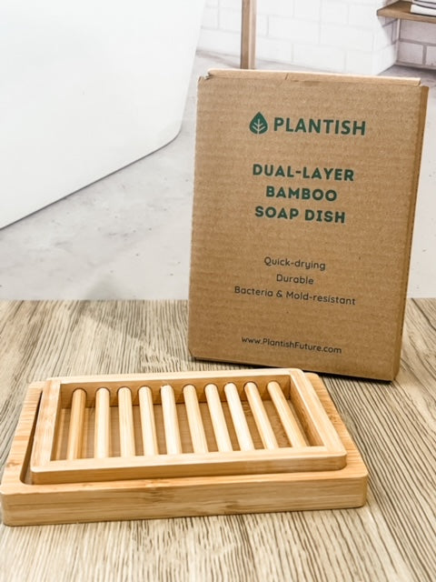 Plantish Bamboo Soap Dish