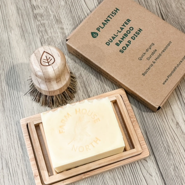 Plantish Bamboo Soap Dish